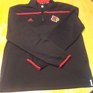 Men's University of Louisville 1/4 zip pullover